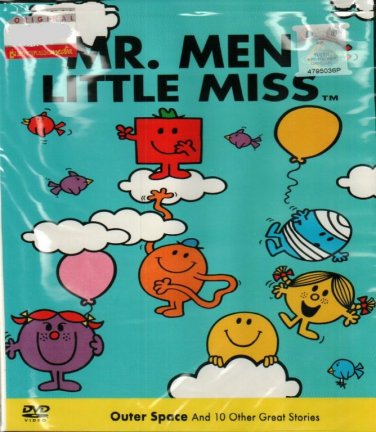 DVD Mr. Men Little Miss Outer Space Region All English Dubbed English sub