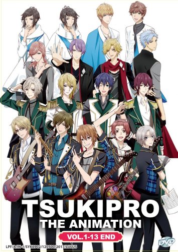DVD Tsukipro The Animation Vol.1-13End Japanese Anime Region All English Sub