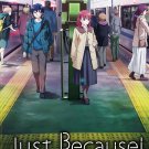DVD Just Because Vol.1-12End Japanese Anime TV Series Region All English Sub