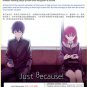 DVD Just Because Vol.1-12End Japanese Anime TV Series Region All English Sub
