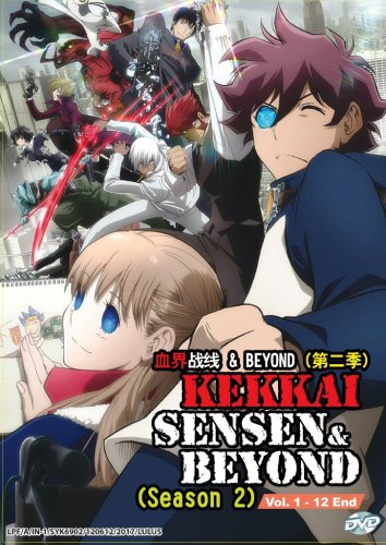 DVD ANIME Kekkai Sensen And Beyond Sea. 2 Blood Blockade Battlefront English Dub