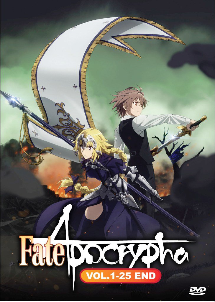 Dvd Fateapocrypha Vol1 25end Japanese Anime Region All English Sub 8702