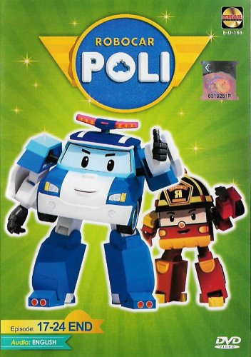 Robocar Poli Korean Animated Children Cartoon TV Series Vol.17-24End DVD English