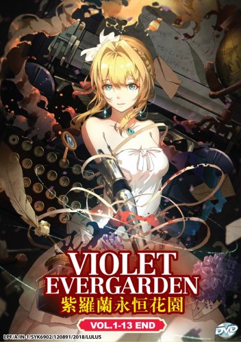 DVD Violet Evergarden Vol.1-13 End &ccedil;&acute;&laquo;&ccedil;&frac12;�&aring;�&deg;&aelig;&deg;&cedil;&aelig;��&egrave;�&plusmn;&aring;�&shy; Eng Dub Japanese Anime Region All