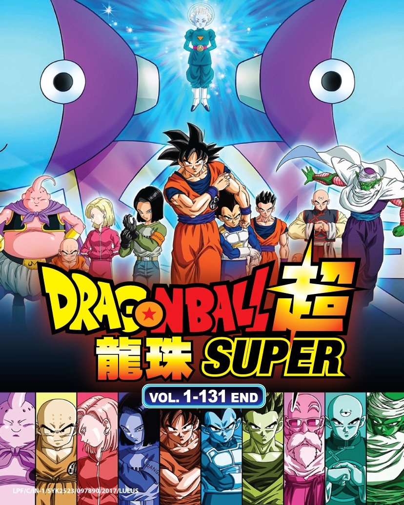 DVD Dragon Ball Super Episode 1-131 End Complete Set Japanese Anime ...