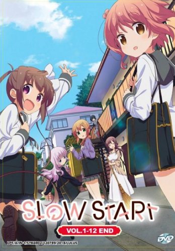DVD Slow Start Vol.1-12 End Japanese Anime Region All Eng Sub