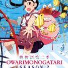 DVD Owarimonogatari Sea 2 Vol.1-7 End Japanese Anime Region All Eng Sub