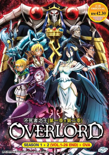 DVD Overlord Sea 1+2 Vol.1-26 End + OVA &auml;&cedil;�&aelig;&shy;&raquo;&egrave;��&auml;&sup1;�&ccedil;�� Japanese Anime Region All Eng Sub
