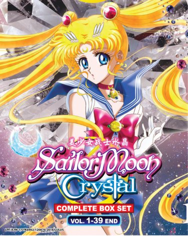 DVD Sailor Moon Crystal Vol.1-39 End Japanese Anime Region All Eng Sub