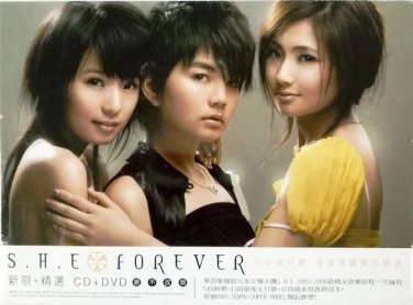 S.H.E Forever + Greatest Hits &aelig;�&deg;&aelig;&shy;�+ &ccedil;&sup2;&frac34;&eacute;�� CD+ DVD