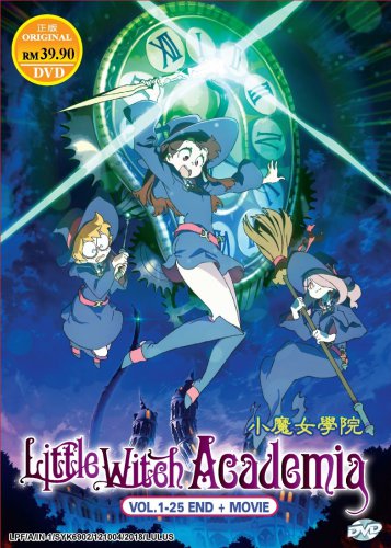 DVD Little Witch Academia Vol.1-25 End + Movie Japanese Anime Region All Eng Dub