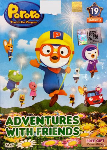 DVD Pororo Adventures With Friends Vol.19 Season 4 Korean Anime  Region All Eng Dub Eng Sub