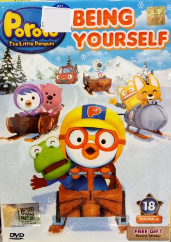 DVD Pororo Being Yourself Vol.18 Season 4 Korean Anime Region All Eng Dub Eng Sub