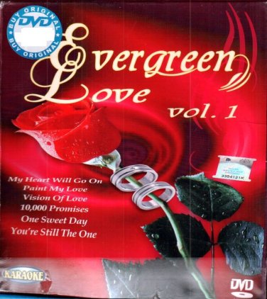 DVD Evergreen Love Vol.1 Karaoke Region All