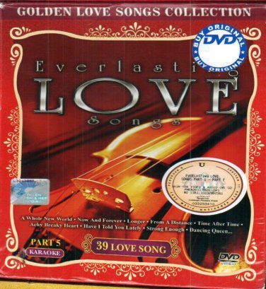 DVD Everlasting Love Songs Part 5 Karaoke Region All