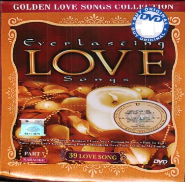 DVD Everlasting Love Songs Part 7 Karaoke Region All