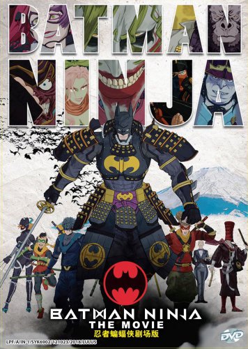 DVD Batman Ninja The Movie Japanese Anime Region All Eng Sub