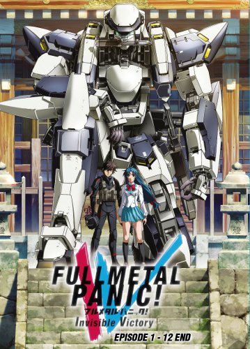DVD Full Metal Panic Invisible Victory Ep.1-12 End Japanese Anime Region All Eng Sub