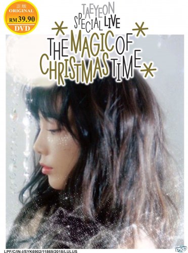 DVD Taeyeon Special Live-The Magic Of Christmas Time Region All Eng Sub