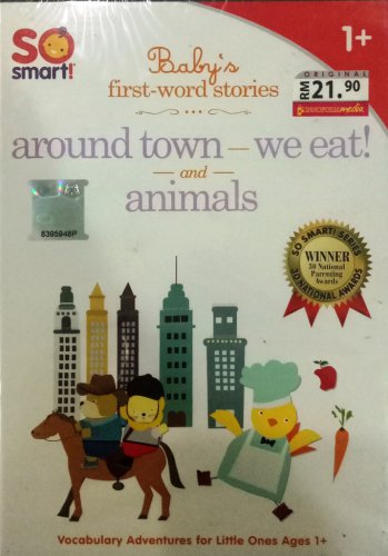DVD So Smart Baby's first word stories around town we eat and animals Region All