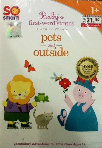 DVD So Smart Baby's first word stories pets and outside Region All