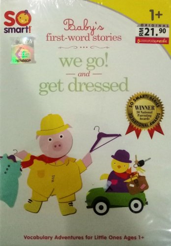 DVD So Smart Baby's first word stories we go and get dressed Region All
