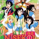 DVD Nisekoi False Love Complete Season 1-2 Vol.1-32End + 3 OVA Anime English Sub