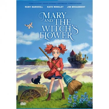 DVD Mary and the Witch's Flower Japanese Anime Eng Sub