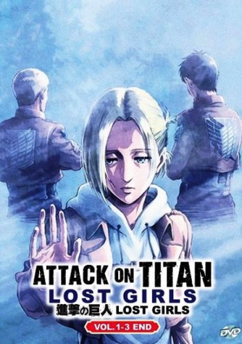 DVD Attack On Titan Lost Girls Vol.1-3 End Japanese Anime Eng Sub Region All