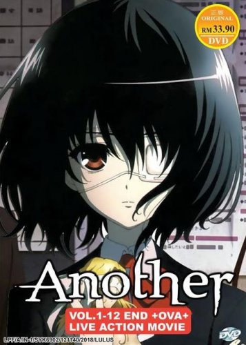 DVD Another Vol.1-1 End + OVA + Live Action Movie Japanese Anime Eng Sub Region All