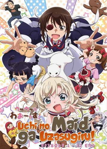 Uchi No Maid ga Uzasugiru Ep.1-12 End Japanese Anime DVD Eng Sub Region All
