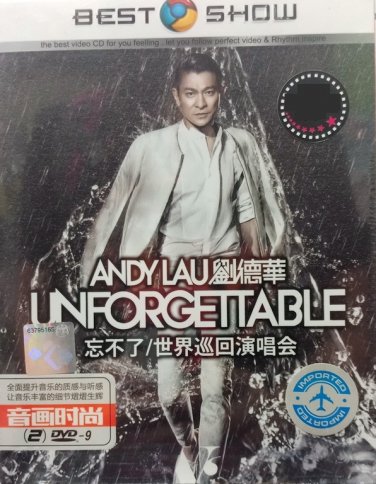 DVD Andy Lau Unforgeitable &aring;��&aring;&frac34;&middot;&aring;�� &aring;&iquest;�&auml;&cedil;�&auml;&ordm;� &auml;&cedil;�&ccedil;��&aring;&middot;&iexcl;&aring;��&aelig;&frac14;�&aring;�&plusmn;&auml;&frac14;� 2DVD Region All