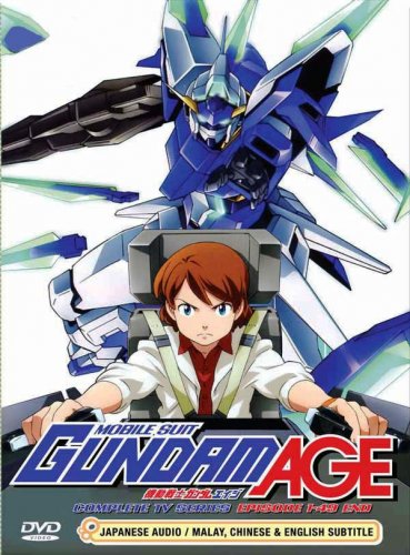 Mobile Suit Gundam Age Ep 1-49 End Anime DVD Eng Sub Region All