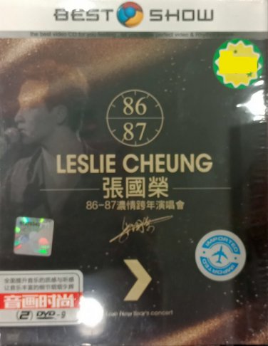 DVD Leslie Cheung 86-87 Year-round Concert &aring;&frac14;&nbsp;&aring;�&frac12;&egrave;�&pound; 86-87&aelig;&micro;�&aelig;��&egrave;&middot;&uml;&aring;&sup1;&acute;&aelig;&frac14;�&aring;�&plusmn;&auml;&frac14;� 2DVD Region All