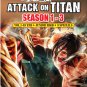 Attack On Titan Season1-3 Vol.1-49End+Junior High+9 Specials Anime DVD Eng Sub Region All