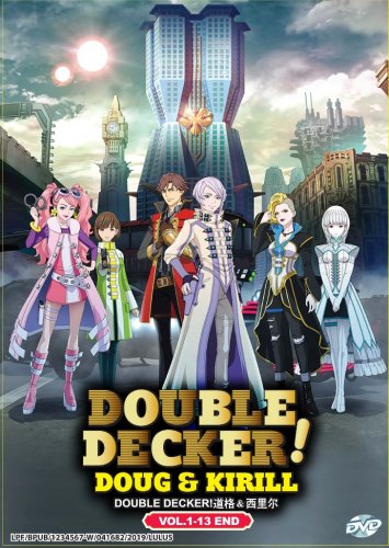 Double Decker! Doug&Kirill Vol.1-13End Anime DVD Eng Dub Region All