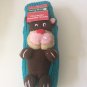 Merry Brite Character Sweater Socks Blue Dog slippers Cozy Grippers NWT Sz 9-11