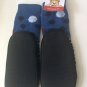 Bearfoot Soft Leisure Socks Bear Blue slippers Cozy Grippers NWT 7inch kid 4-5 years shoe sz8-13