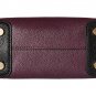 MICHAEL KORS MERCER LARGE CONVERTIBLE TOTE LEATHER SATCHEL PURPLE Damson/Black/Iris SHOULDER HANDBAG
