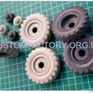 1/35 Customfactory Wheels for BTR-40