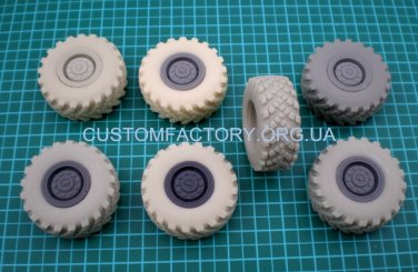 1/35 Customfactory Wheels for KAMAZ - 4310