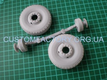 1/35 Customfactory Beam front axle models KrAZ -256, -258, -257, YAZ-210