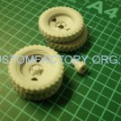 1/35 Customfactory  Wheels for model gun BS-3 (late type "tree")