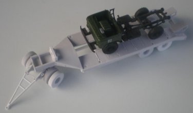 1/35 Customfactory Heavy trailer MAZ-5203 with dolly