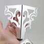 Set 2pcs 145mm Metal Furniture Cabinet Legs Bed Tea Table Chair Sofa Leg Feet