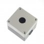 (5) OZAX-1 Pushbutton 1 Switch Control Station Protector Box Black White 1 Hole