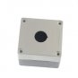 (5) OZAX-1 Pushbutton 1 Switch Control Station Protector Box Black White 1 Hole