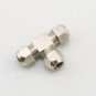 Lot5 Nickel Plated Brass 12mm Swagelok Union 3Ways Tee Connectors Pipe Fittings