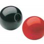 5PCS M6 Female 25mm Dia Solid Black Plastic Ball Lever Knobs for Machine Tools