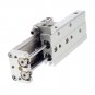 SMC Type MXQ20-125A Compact Pneumatic Air Slide Cylinder Double end adjuster